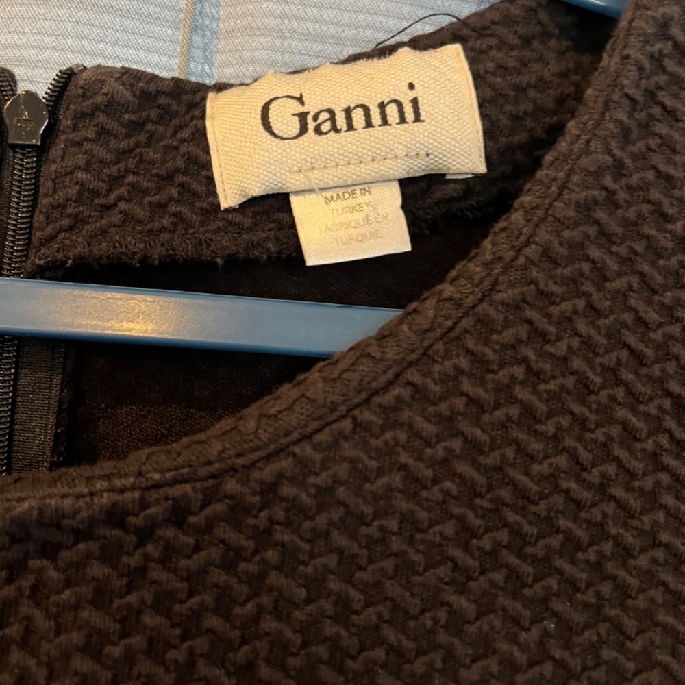 Ganni black dress - Picture 6 of 8
